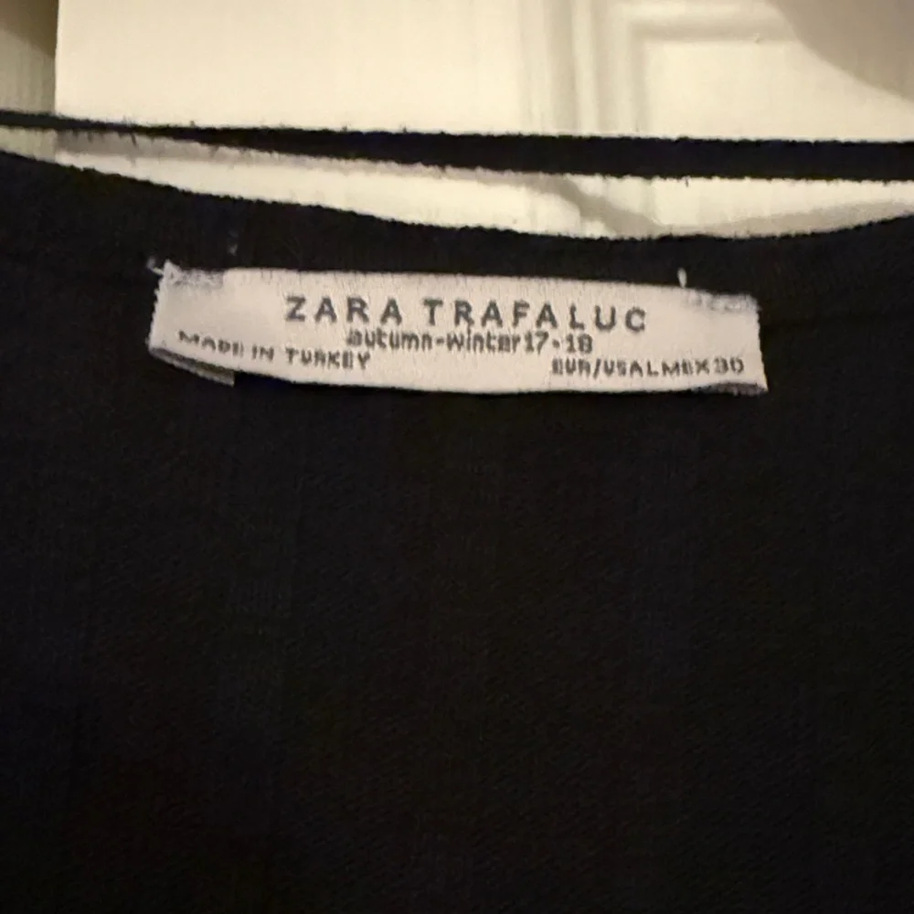 Zara Ribbed Wrap Mini Dress - Picture 2 of 2